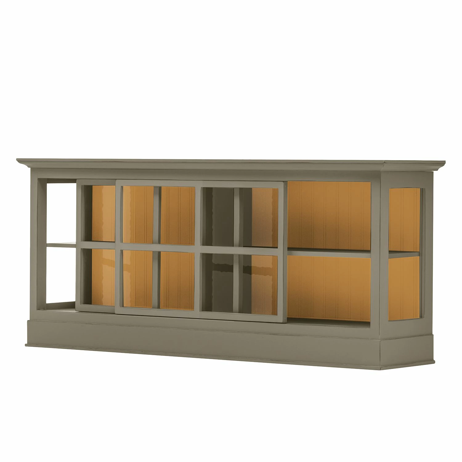 Maison Belfort Buffet Azjana I - Granite / Pin couleur miel 5 Maison Belfort Buffet Azjana I - Granite / Pin couleur miel – Image 3