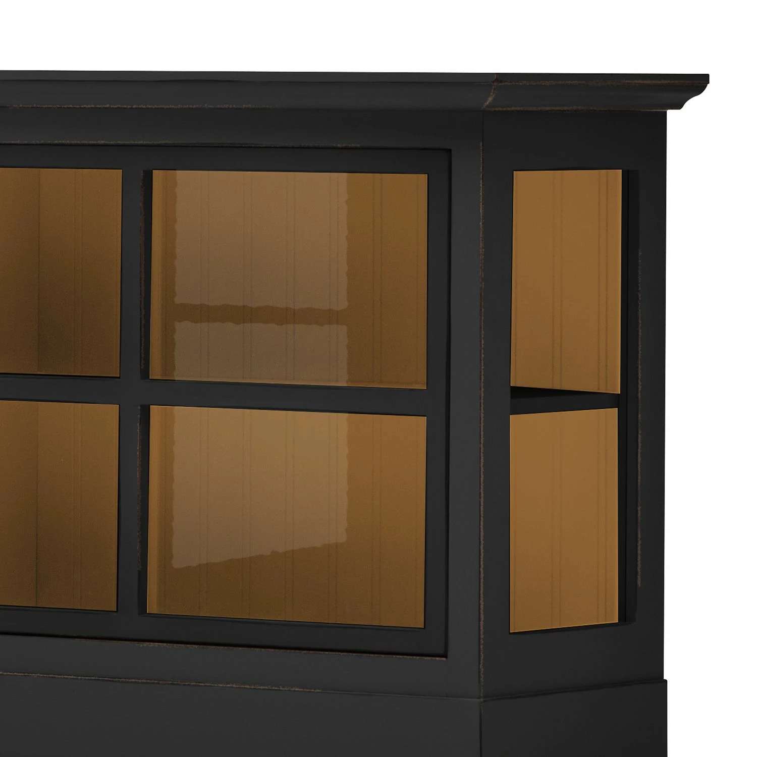 Maison Belfort Buffet Azjana I - Noir / Pin couleur miel 7 Maison Belfort Buffet Azjana I - Noir / Pin couleur miel – Image 5