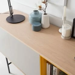 Studio Copenhagen Buffet Caspito - Chêne / Gris clair 22 Studio Copenhagen Buffet Caspito - Chêne / Gris clair -loftscape Boutique sideboard caspito hellgrau eiche 4373656