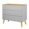 Tenzo Commode Dot III - Gris -loftscape Boutique sideboard dot iii eiche teilmassiv grau 5007864