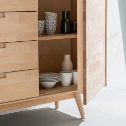 Mørteens Buffet Finsby - Hêtre massif - Hêtre blanc huilé 24 Mørteens Buffet Finsby - Hêtre massif - Hêtre blanc huilé -loftscape Boutique sideboard finsby buche massiv 3681737