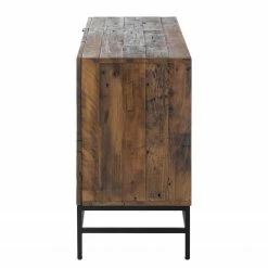 Ars manufacti Buffet Grasby - Pin recyclé / Métal - Pin foncé / Noir -loftscape Boutique sideboard grasby altholz pinie metall pinie dunkel schwarz 4884996