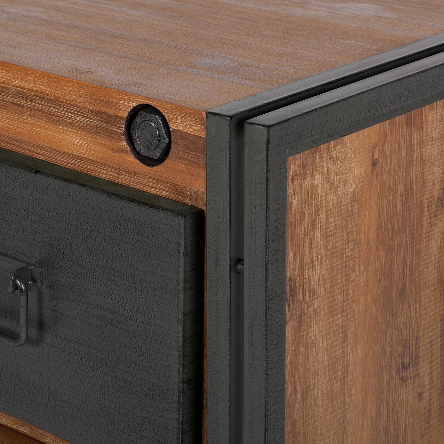 Ars manufacti Buffet Manchester I - Acacia massif / Métal 9 Ars manufacti Buffet Manchester I - Acacia massif / Métal – Image 7