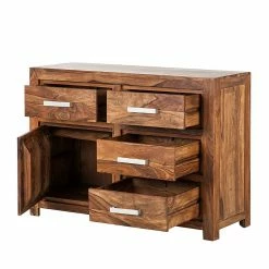 Ars Natura Buffet Ohio I - Sheesham massif ciré 17 Ars Natura Buffet Ohio I - Sheesham massif ciré -loftscape Boutique sideboard ohio breite 115cm sheesham massiv 1352003