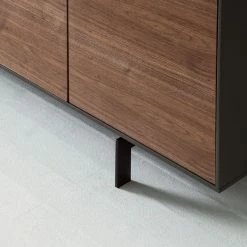 Eva Padberg Collection Buffet Payara - Noyer / Anthracite -loftscape Boutique sideboard payara walnuss schwarz 4372608