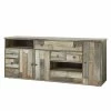 Red Living Buffet bas Tapara - Marron / Gris -loftscape Boutique sideboard tapara braun grau 4383836
