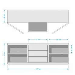 Ars Natura Buffet Tapurah - Sheesham massif -loftscape Boutique sideboard tapurah sheesham massiv 5173980