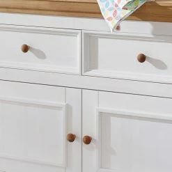 Maison Belfort Buffet Ummanz I - Epicéa blanc 10 Maison Belfort Buffet Ummanz I - Epicéa blanc -loftscape Boutique sideboard ummanz i kiefer massiv kiefer weiss kiefer honig 5087192