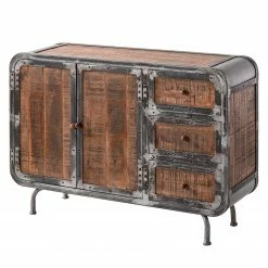 Ars manufacti Buffet Wharton I - Partiellement en acacia massif / Acier