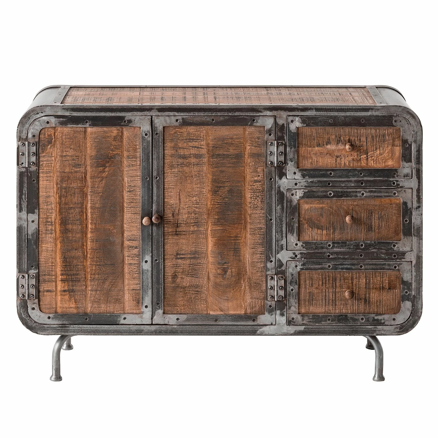 Ars manufacti Buffet Wharton I - Partiellement en acacia massif / Acier 6 Ars manufacti Buffet Wharton I - Partiellement en acacia massif / Acier – Image 4