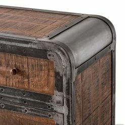 Ars manufacti Buffet Wharton I - Partiellement en acacia massif / Acier 23 Ars manufacti Buffet Wharton I - Partiellement en acacia massif / Acier -loftscape Boutique sideboard wharton i mango teilmassiv stahl 5212024