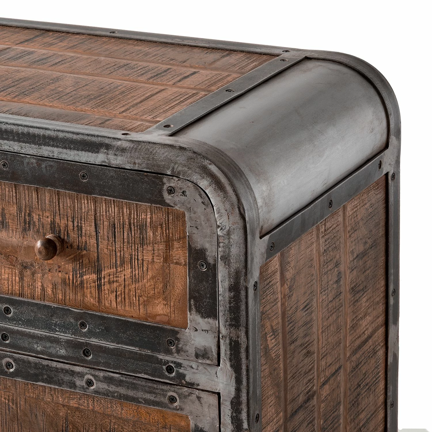 Ars manufacti Buffet Wharton I - Partiellement en acacia massif / Acier 10 Ars manufacti Buffet Wharton I - Partiellement en acacia massif / Acier – Image 8