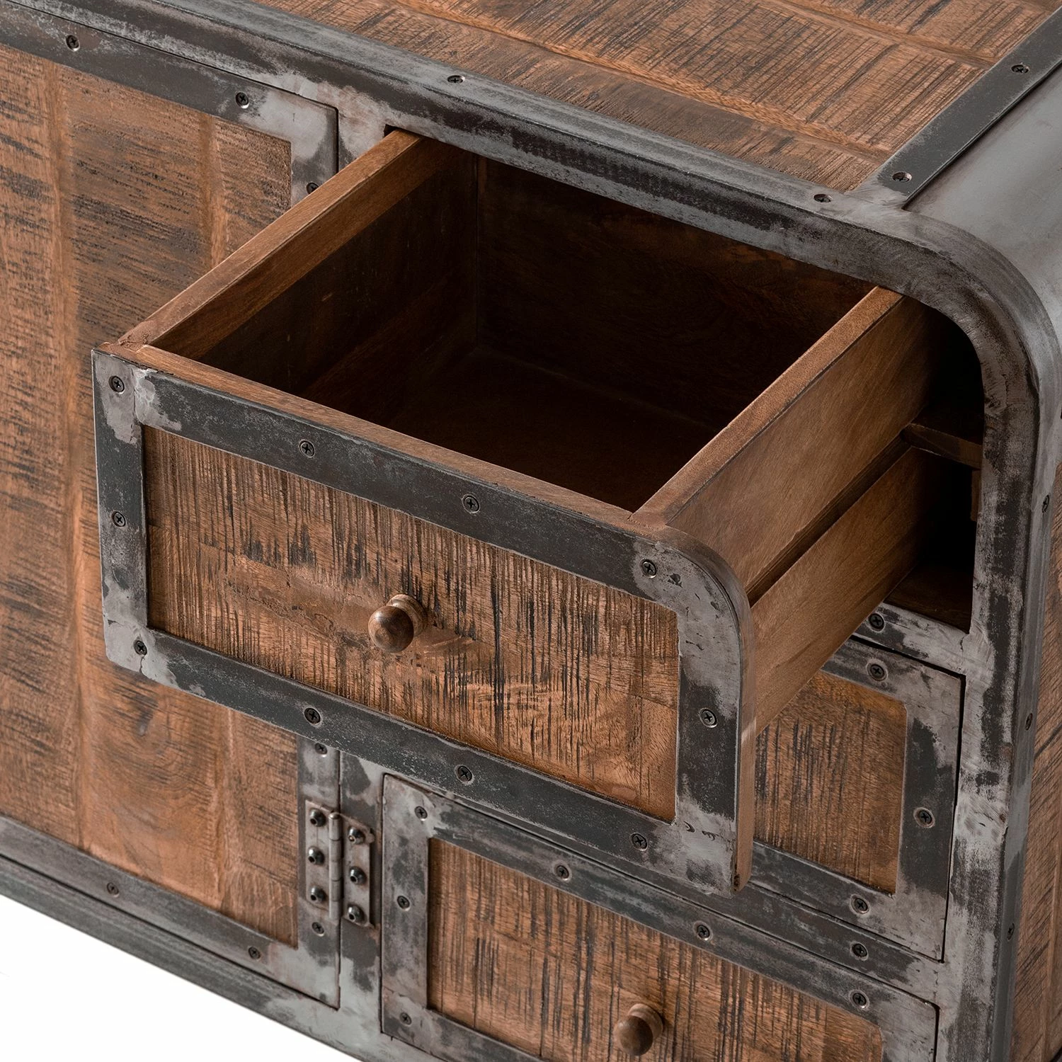 Ars manufacti Buffet Wharton I - Partiellement en acacia massif / Acier 16 Ars manufacti Buffet Wharton I - Partiellement en acacia massif / Acier – Image 14