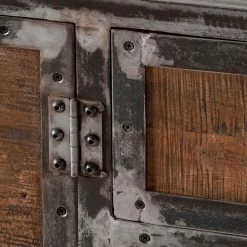 Ars manufacti Buffet Wharton I - Partiellement en acacia massif / Acier 25 Ars manufacti Buffet Wharton I - Partiellement en acacia massif / Acier -loftscape Boutique sideboard wharton i mango teilmassiv stahl 5212040