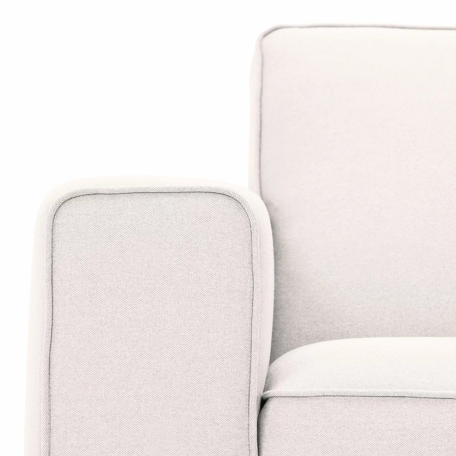 Studio Copenhagen Canapé Ampio (3 places) Tissu - Tissu Floreana : Beige - Noir 7 Studio Copenhagen Canapé Ampio (3 places) Tissu - Tissu Floreana : Beige - Noir – Image 5