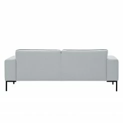 Studio Copenhagen Canapé Ampio Duo (3 places) Tissu - Tissu Floreana : Gris clair - Noir -loftscape Boutique sofa ampio duo 3 sitzer schwarz stoff floreana hellgrau 3967908