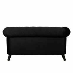 Jack & Alice Canapé Benavente I (2 places) - Noir -loftscape Boutique sofa benavente i 2 sitzer microfaser schwarz 4653116