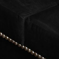 Jack & Alice Canapé Benavente I (2 places) - Noir -loftscape Boutique sofa benavente i 2 sitzer microfaser schwarz 4653144