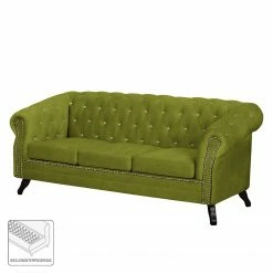 Jack & Alice Canapé Benavente I (3 places) - Vert gazon -loftscape Boutique sofa benavente i 3 sitzer microfaser grasgruen 4652520
