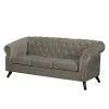 Jack & Alice Canapé Benavente I (3 places) - Gris minéral 2 Jack & Alice Canapé Benavente I (3 places) - Gris minéral -loftscape Boutique sofa benavente i 3 sitzer microfaser steingrau 4652372