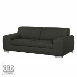 Fredriks Canapé Bollon (3 places) - Tissu - Gris foncé -loftscape Boutique sofa bollon 3 sitzer webstoff dunkelgrau 4155324
