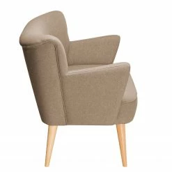 Mørteens Canapé Bumberry III (2 places) - Beige chaud -loftscape Boutique sofa bumberry iii 2 sitzer filz warmes beige 4691784