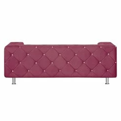 Home Design Canapé Carlotta (2 places) - Microfibre bordeaux 14 Home Design Canapé Carlotta (2 places) - Microfibre bordeaux -loftscape Boutique sofa carlotta 2 sitzer microfaser bordeaux 437703