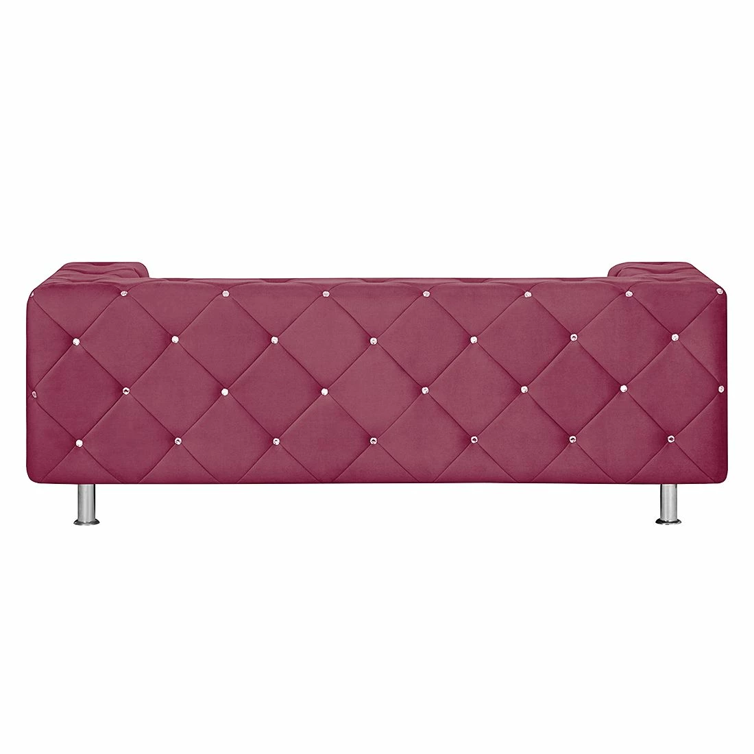 Home Design Canapé Carlotta (2 places) - Microfibre bordeaux 6 Home Design Canapé Carlotta (2 places) - Microfibre bordeaux – Image 4