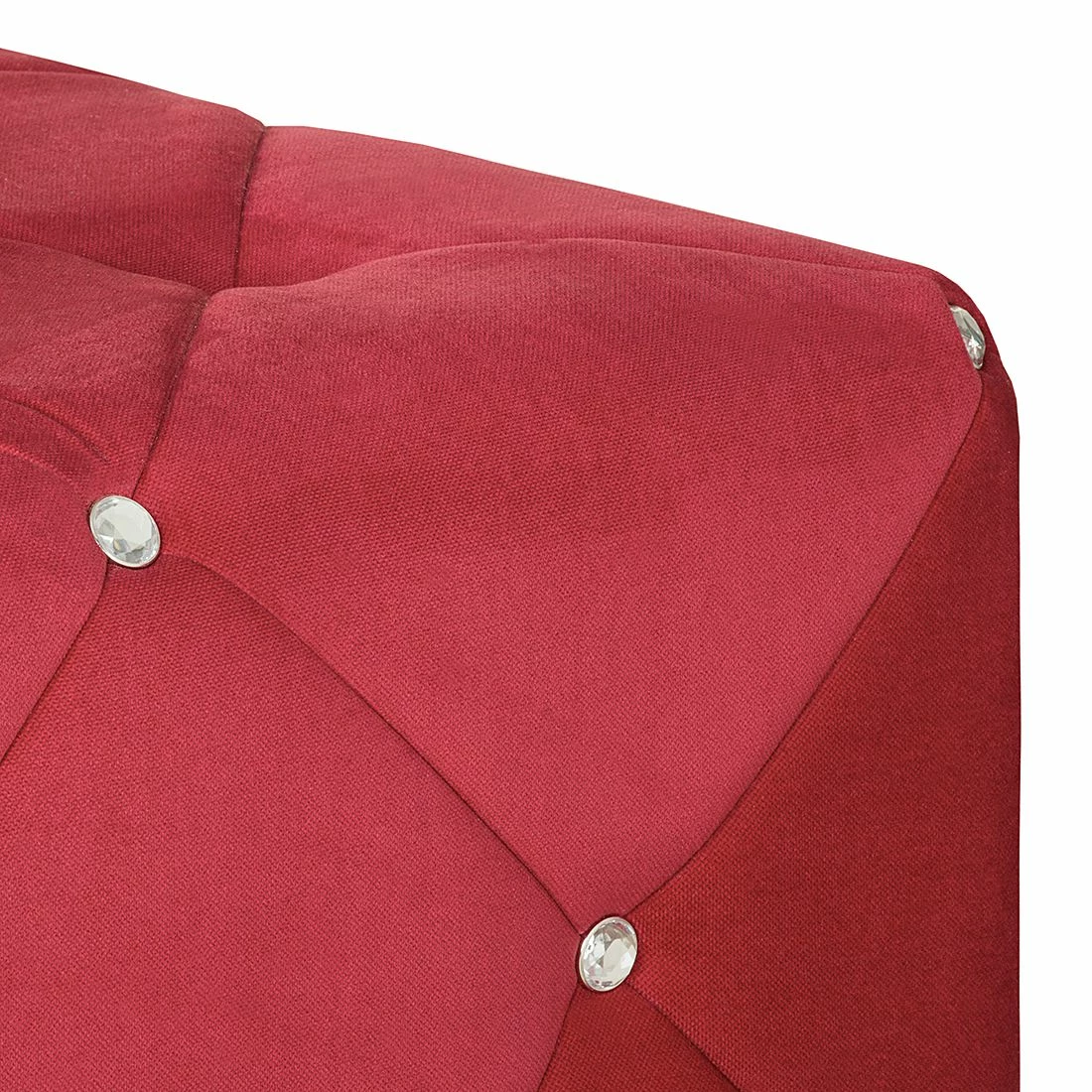 Home Design Canapé Carlotta (2 places) - Microfibre rouge 9 Home Design Canapé Carlotta (2 places) - Microfibre rouge – Image 7