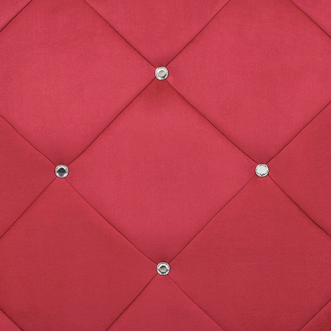 Home Design Canapé Carlotta (2 places) - Microfibre rouge 8 Home Design Canapé Carlotta (2 places) - Microfibre rouge – Image 6