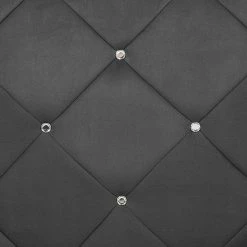 Home Design Canapé Carlotta (2 places) - Microfibre noir -loftscape Boutique sofa carlotta 2 sitzer microfaser schwarz 437684