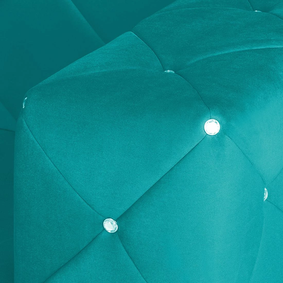 Home Design Canapé Carlotta (2 places) - Microfibre turquoise 7 Home Design Canapé Carlotta (2 places) - Microfibre turquoise – Image 5