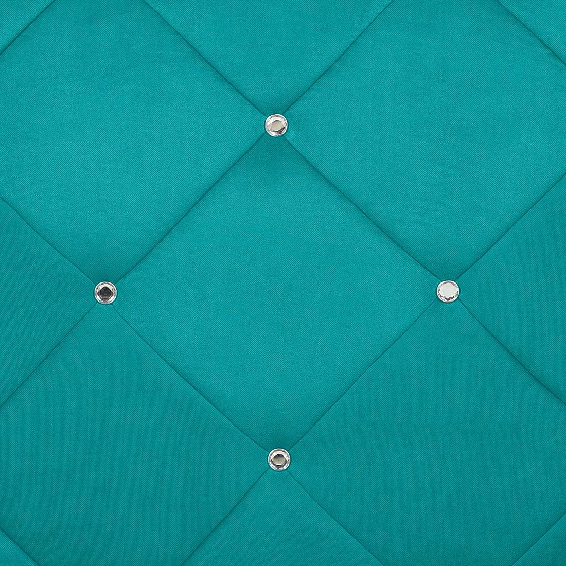 Home Design Canapé Carlotta (2 places) - Microfibre turquoise 11 Home Design Canapé Carlotta (2 places) - Microfibre turquoise – Image 9