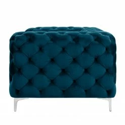 Jack & Alice Canapé Leominster II (3 places) - Velours Jila: Pétrole 17 Jack & Alice Canapé Leominster II (3 places) - Velours Jila: Pétrole -loftscape Boutique sofa cayley 3 sitzer samt 5149724