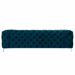 Jack & Alice Canapé Leominster II (3 places) - Velours Jila: Pétrole 18 Jack & Alice Canapé Leominster II (3 places) - Velours Jila: Pétrole -loftscape Boutique sofa cayley 3 sitzer samt 5149728
