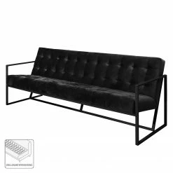 Jack & Alice Canapé Charm I (3 places) - Noir 11 Jack & Alice Canapé Charm I (3 places) - Noir -loftscape Boutique sofa charm i 3 sitzer microfaser schwarz 4692144