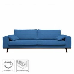 Mørteens Canapé Billund II (3 places) - Bleu brillant -loftscape Boutique sofa daro 3 sitzer webtoff brilliantblau 3684069