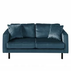 Eva Padberg Collection Canapé Edina (2 places) - Bleu foncé 21 Eva Padberg Collection Canapé Edina (2 places) - Bleu foncé -loftscape Boutique sofa edina 2 sitzer samt dunkelblau 4707992