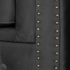 Jack & Alice Canapé Esplanada (2 places) - Noir 23 Jack & Alice Canapé Esplanada (2 places) - Noir -loftscape Boutique sofa esplanada 3 sitzer microfaser schwarz 4504588 1