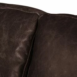 Ars manufacti Ensemble de salon Horley (3-2) - Cuir véritable - Marron foncé -loftscape Boutique sofa horley 3 sitzer echtleder dunkelbraun 4480552