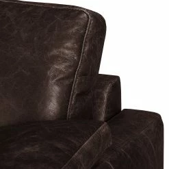 Ars manufacti Ensemble de salon Horley (3-2) - Cuir véritable - Marron foncé -loftscape Boutique sofa horley 3 sitzer echtleder dunkelbraun 4480560