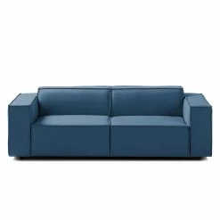 Canapé Kinx (2,5 places) Tissu - Tissu Osta: Bleu foncé - Sans fonction -loftscape Boutique sofa kinx 2 5 sitzer webstoff stoff osta dunkelblau 4320172