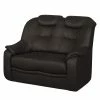 Modoform Canapé Lakin Imitation cuir (2 places) - Marron foncé -loftscape Boutique sofa lakin 2 sitzer kunstleder dunkelbraun 4077408 1