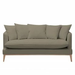 Eva Padberg Collection Canapé Lavina (3 places) Tissu - Tissu Moretey : Cappuccino -loftscape Boutique sofa lavina 3 sitzer strukturstoff 4686952