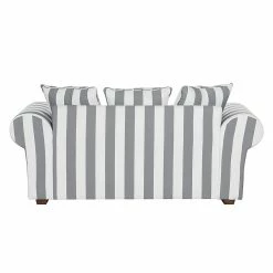 Maison Belfort Canapé Colmar (2 places) - Gris -loftscape Boutique sofa livia 2 sitzer webstoff grau gestreift 309481