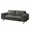 Jack & Alice Canapé Lorcy (2 places) - Gris 1 Jack & Alice Canapé Lorcy (2 places) - Gris -loftscape Boutique sofa lorcy 2 sitzer samt grau 4892504