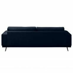 Jack & Alice Canapé Lorcy (3 places) - Bleu foncé -loftscape Boutique sofa lorcy 3 sitzer samt dunkelblau 4892164