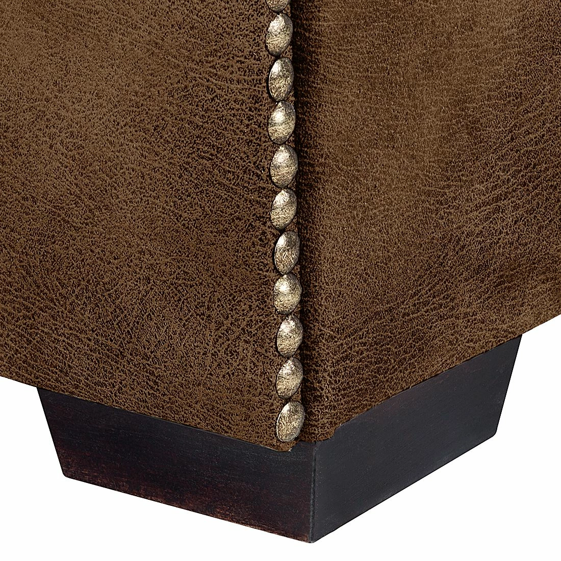 Ars manufacti Canapé Mallow (2 places) - Aspect cuir vieilli marron 17 Ars manufacti Canapé Mallow (2 places) - Aspect cuir vieilli marron – Image 15