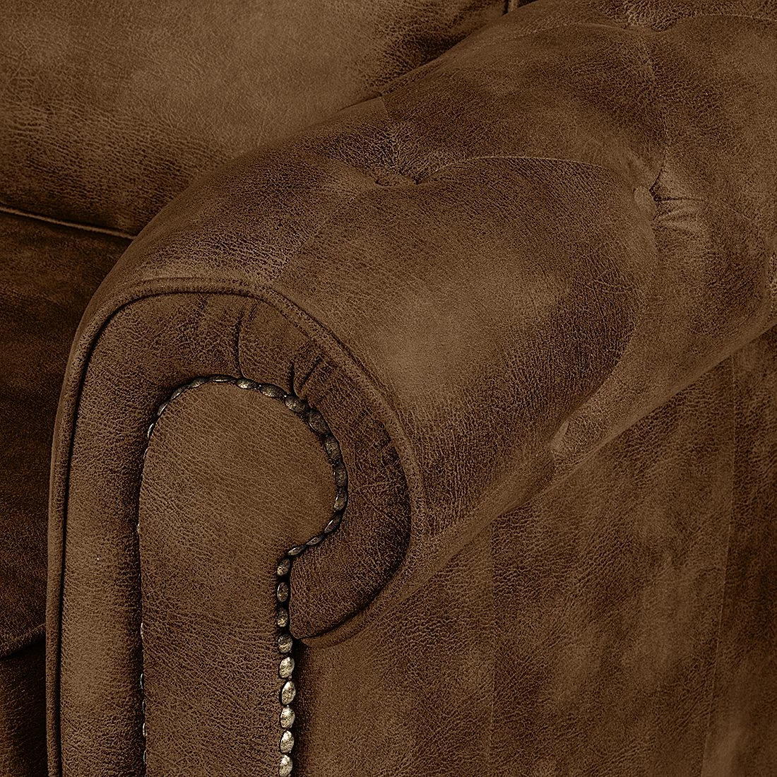 Ars manufacti Canapé Mallow (3 places) - Marron 9 Ars manufacti Canapé Mallow (3 places) - Marron – Image 7