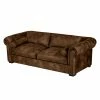 Ars manufacti Canapé Mallow (3 places) - Marron 2 Ars manufacti Canapé Mallow (3 places) - Marron -loftscape Boutique sofa mallow 3 sitzer antiklederoptik braun 436265